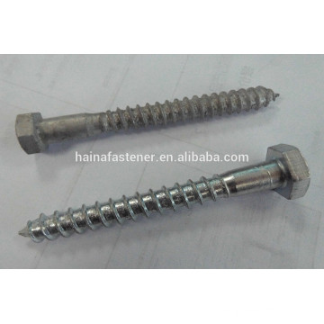 Hex Head Galvanized Wood Screw, Self Tapping Wood Screwd